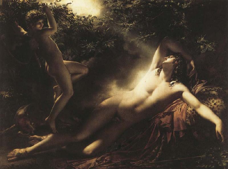 Anne-Louis Girodet-Trioson The Sleep of Endymion oil painting picture